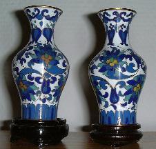 Sm� cloisonn�vaser